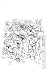 Cover for Thundercats x Silverhawks: Thunderhawks #1