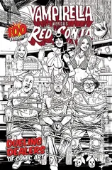Variant Cover for Vampirella Versus Red Sonja #1