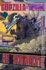 Variant Cover for Godzilla vs America: Texas #1