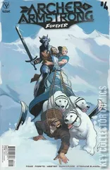 Variant Cover for Archer & Armstrong Forever #4