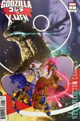 Variant Cover for Godzilla vs The X-Men #1
