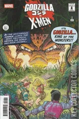 Variant Cover for Godzilla vs The X-Men #1