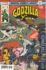 Variant Cover for Godzilla vs The X-Men #1