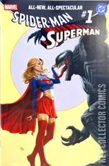 Variant Cover for Marvel / DC: Spider-Man / Superman #1