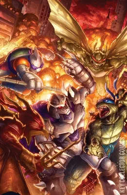 Teenage Mutant Ninja Turtles x Godzilla