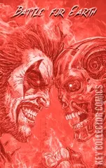 Variant Cover for Battle for Earth: Lobo vs Terminator #1