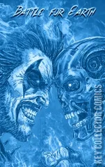 Variant Cover for Battle for Earth: Lobo vs Terminator #1
