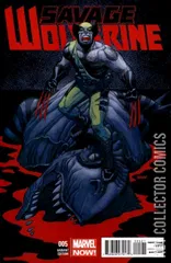 Cover for Savage Wolverine #5