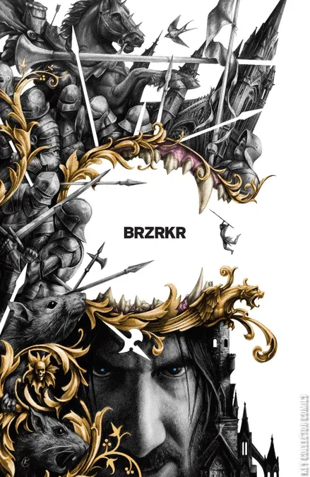 Cover art for BRZRKR: Light Draws Breath #1 