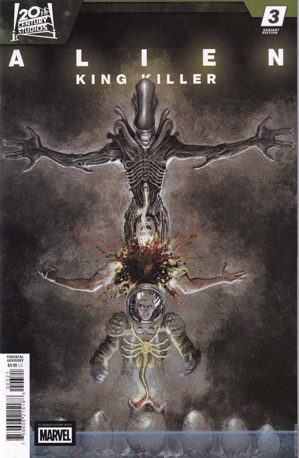 Alien: King Killer #3 Published June 2026 | Key Collec
