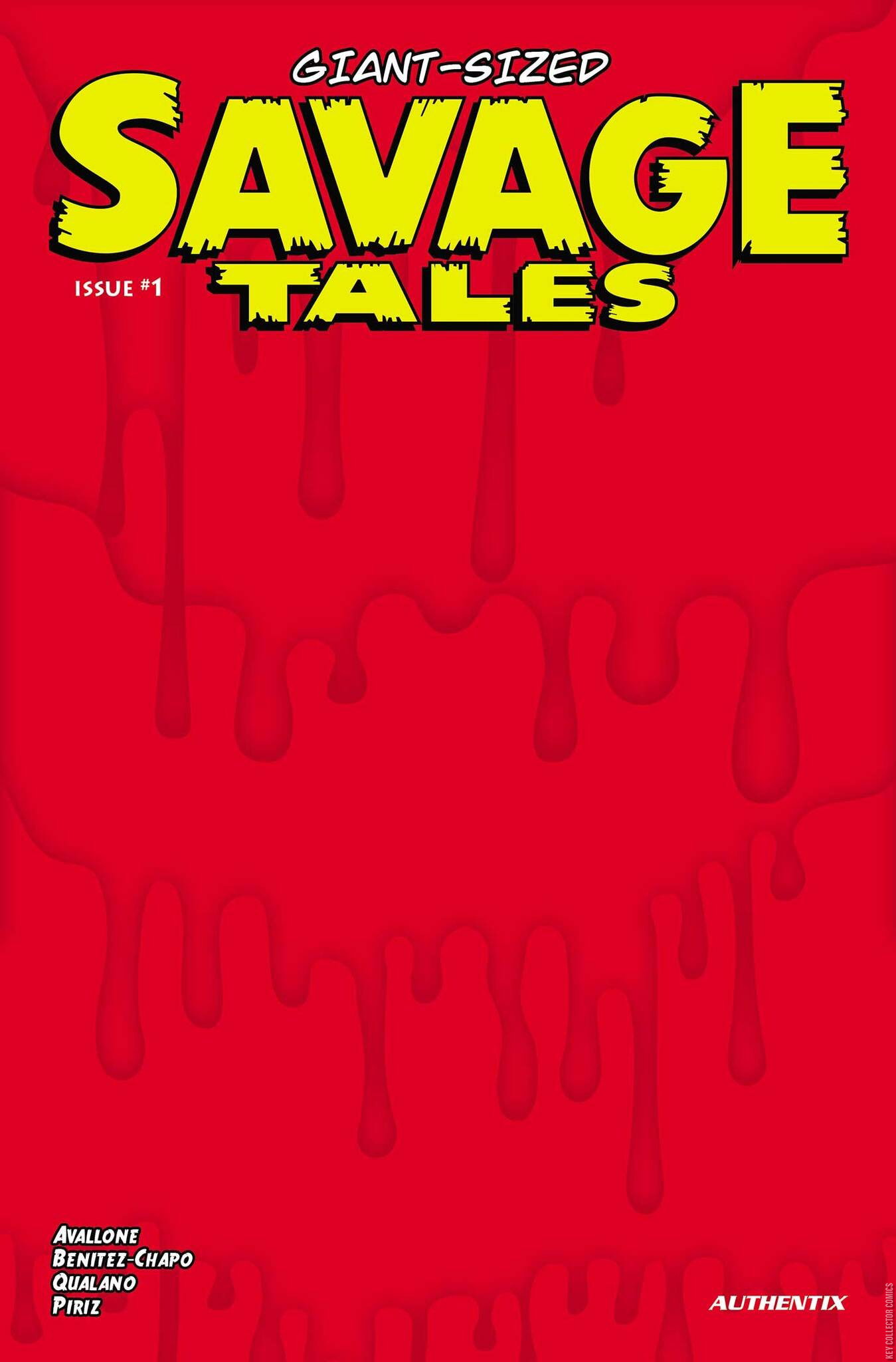 CIVILIZED SAVAGES /レア12インチep Giant-Sized Savage Tales #1 Blank Published April 2026