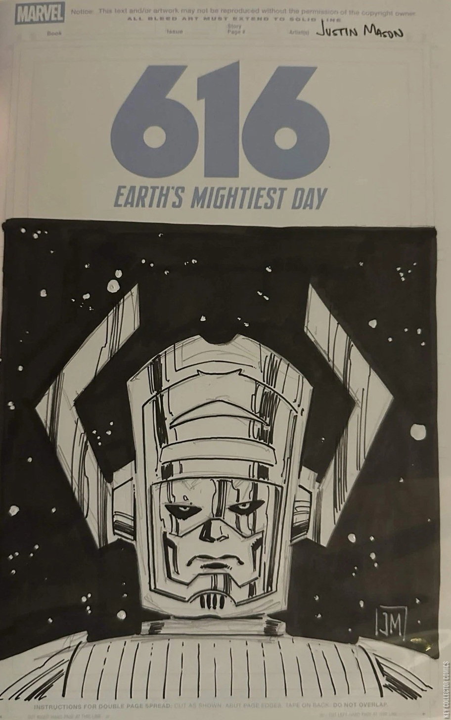 616: Earth's Mightiest Day Featuring Doom #1 Original Art – Value