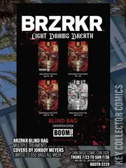 Cover for BRZRKR: Light Draws Breath #1