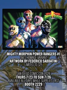 Mighty Morphin Power Rangers (2026) #1
