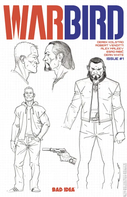 Cover art for Warbird #1 SDCC