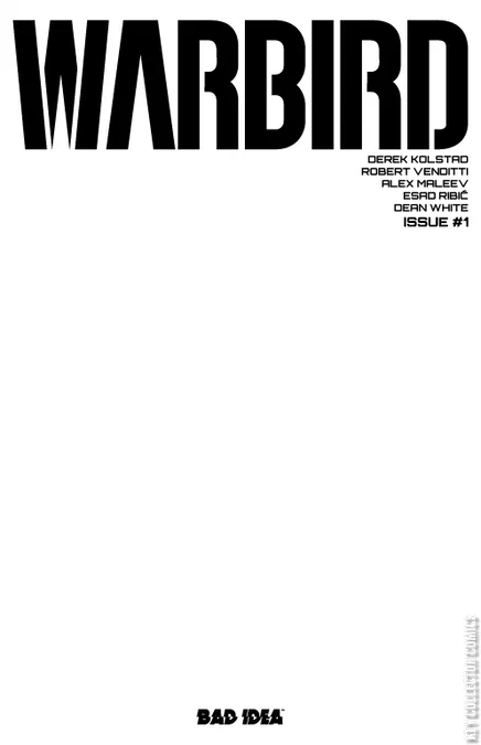 Cover art for Warbird #1 SDCC