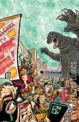 Cover for Godzilla vs America: San Diego