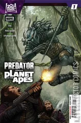 Cover for Predator vs the Planet of the Apes #1