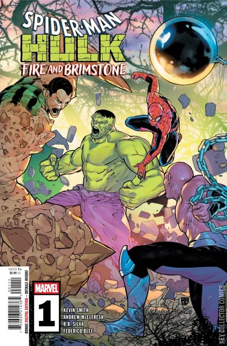 Spider-Man Hulk Fire and Brimstone #1 Cover A