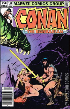 Variant Cover for Conan the Barbarian #144