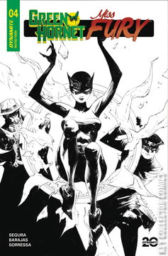 Variant Cover for Green Hornet / Miss Fury #4