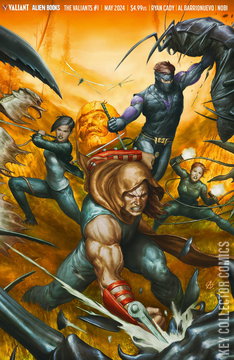Variant Cover for Valiants, The #1