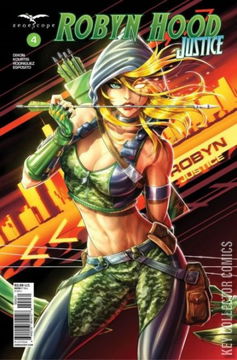 Variant Cover for Robyn Hood: Justice #4
