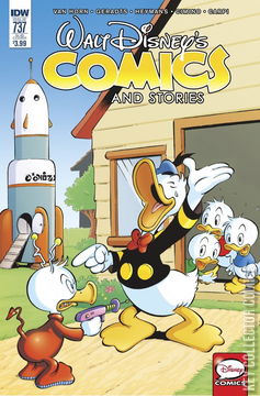 Variant Cover for Walt Disney's Comics and Stories #737