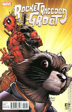 Variant Cover for Rocket Raccoon and Groot #1