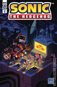 Variant Cover for Sonic the Hedgehog #34