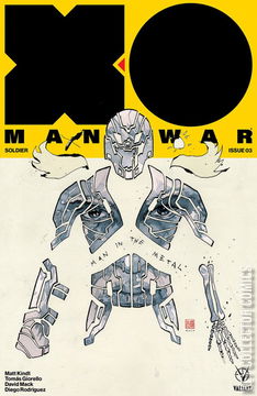Variant Cover for X-O Manowar #3