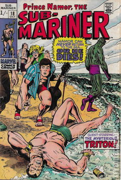 Variant Cover for Sub-Mariner #18