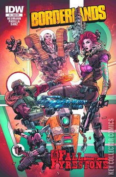 Variant Cover for Borderlands: Fall of Fyrestone #4