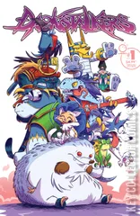 Cover for Darkstalkers x Street Fighter: Blood Throne #1
