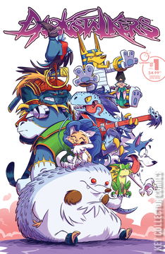 Variant Cover for Darkstalkers x Street Fighter: Blood Throne #1