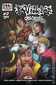 Variant Cover for Violet Descends #2