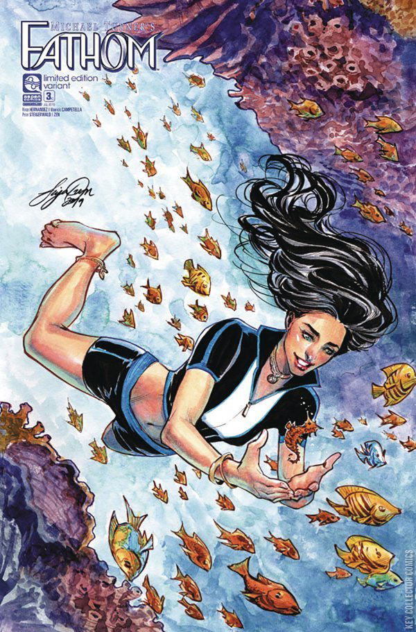 Variant Cover for Fathom #3