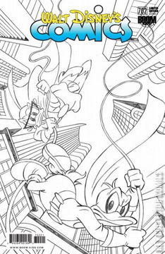 Variant Cover for Walt Disney's Comics and Stories #702