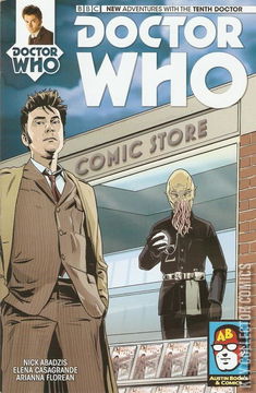 Variant Cover for Doctor Who: The Tenth Doctor #1