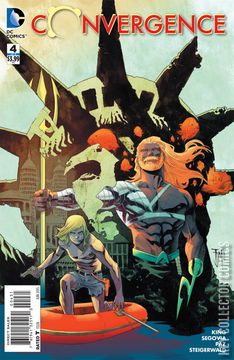 Variant Cover for Convergence #4