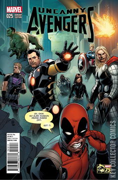 Variant Cover for Uncanny Avengers #25
