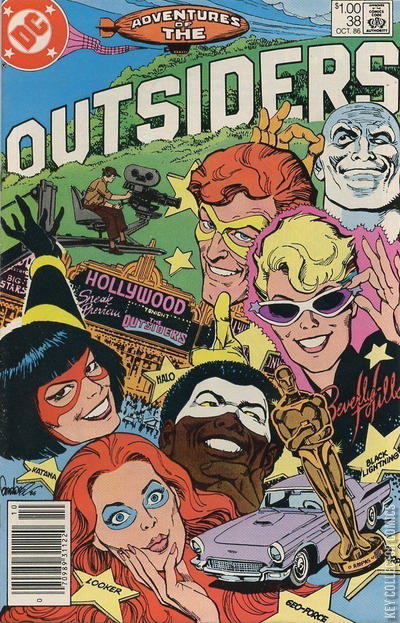 Adventures of the Outsiders #38 Published October 1986