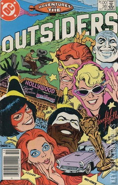 Variant Cover for Adventures of the Outsiders #38