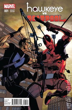 Variant Cover for Hawkeye vs Deadpool #1