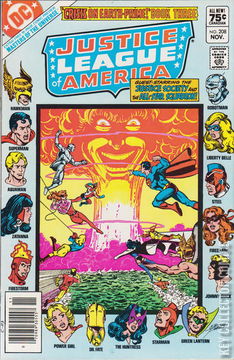 Variant Cover for Justice League of America #208