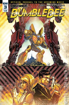 Variant Cover for Transformers: Bumblebee Movie Prequel #3