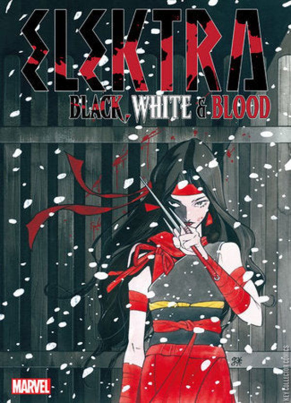 Variant Cover for Elektra: Black, White & Blood #4
