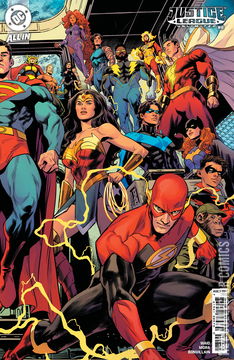 Variant Cover for Justice League Unlimited #8