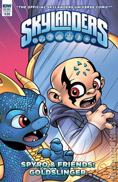 Variant Cover for Skylanders Quarterly: Spyro and Friends #0