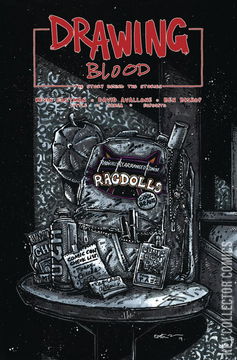 Variant Cover for Drawing Blood Spilled Ink #4
